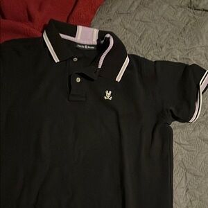 Psycho Bunny Black Polo Shirt